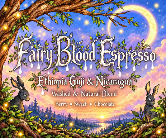 Fairy Blood Espresso Roasted Coffee Beans