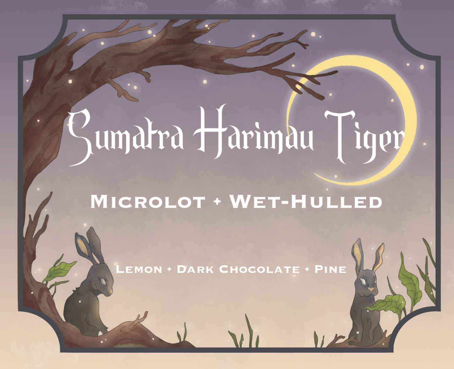 Sumatra Harimau Tiger Roasted Coffee Beans